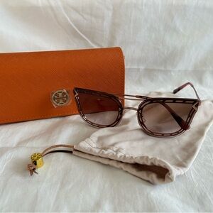 Tory Burch Rose Gold Sunglasses